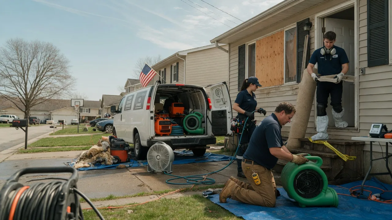 Water Damage Restoration in Industry, PA near me